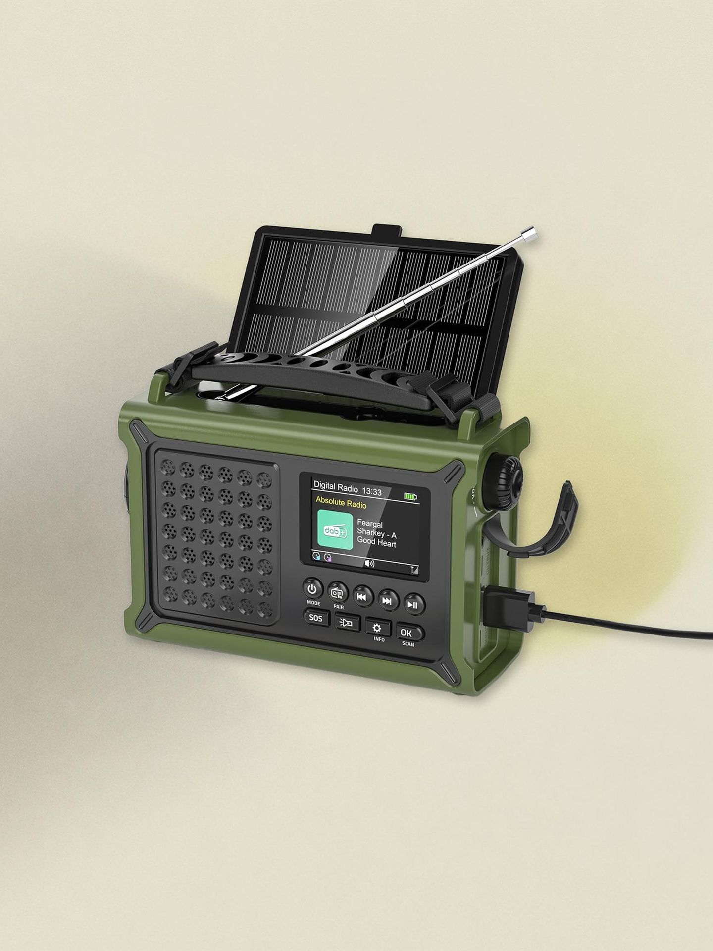 Kurbelradio Test: Zu sehen ist der Testsieger