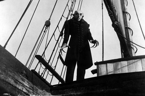 Der Vampirfilm „Nosferatu – eine Symphonie des Grauens“ aus dem Jahr 1922 ist einer der deutschen Stummfilmklassiker überhaupt. Er wurde unter anderem in Lübeck und im Alten Hafen in Wismar gedreht.  Der Link unter den Orten führt zur Karte auf Google Maps.  