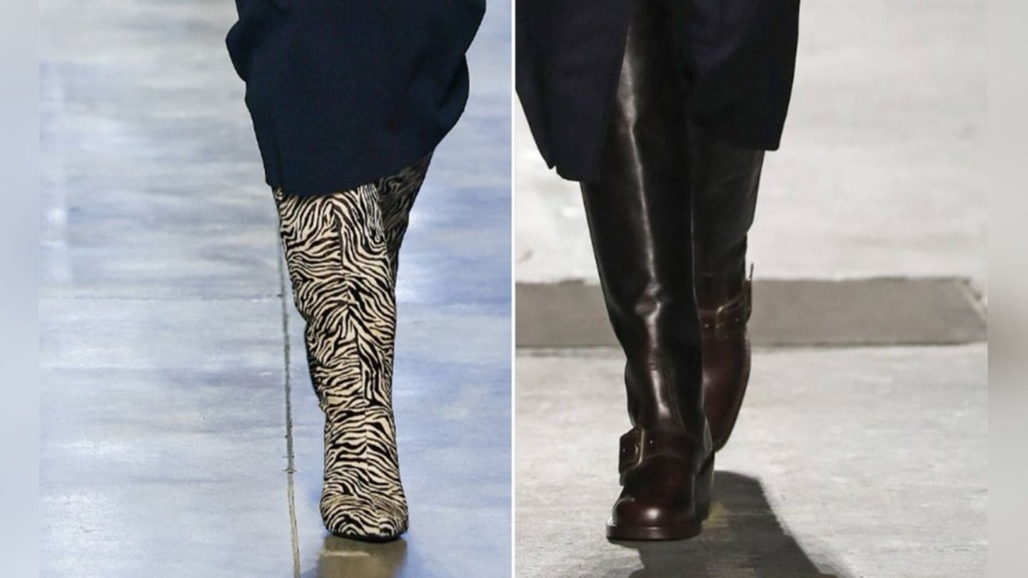 Zebramuster: Diese Schuhtrends dominieren im Herbst