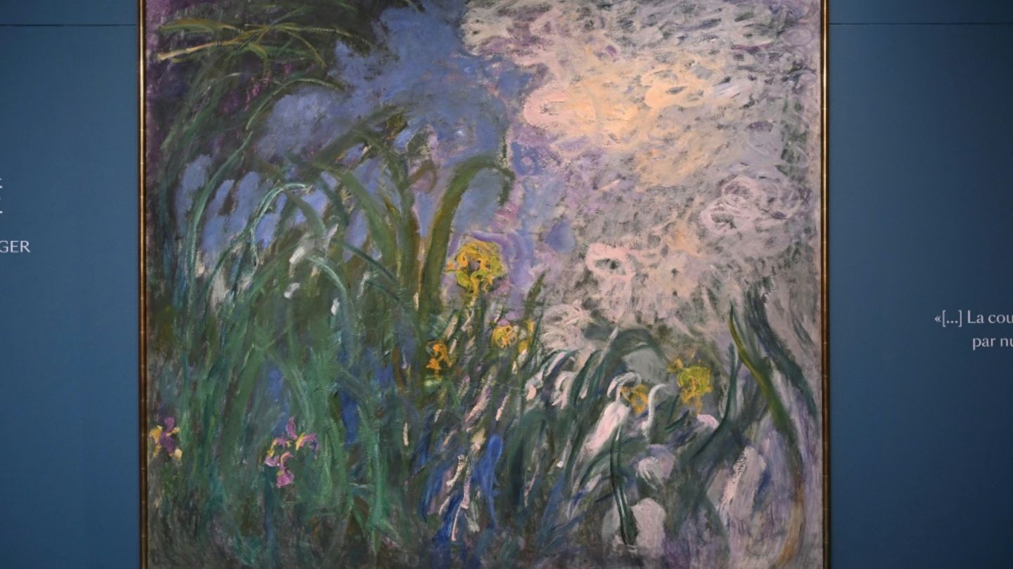 Versteigerung von zwei nie öffentlich ausgestellten Monet-Gemälden in Paris