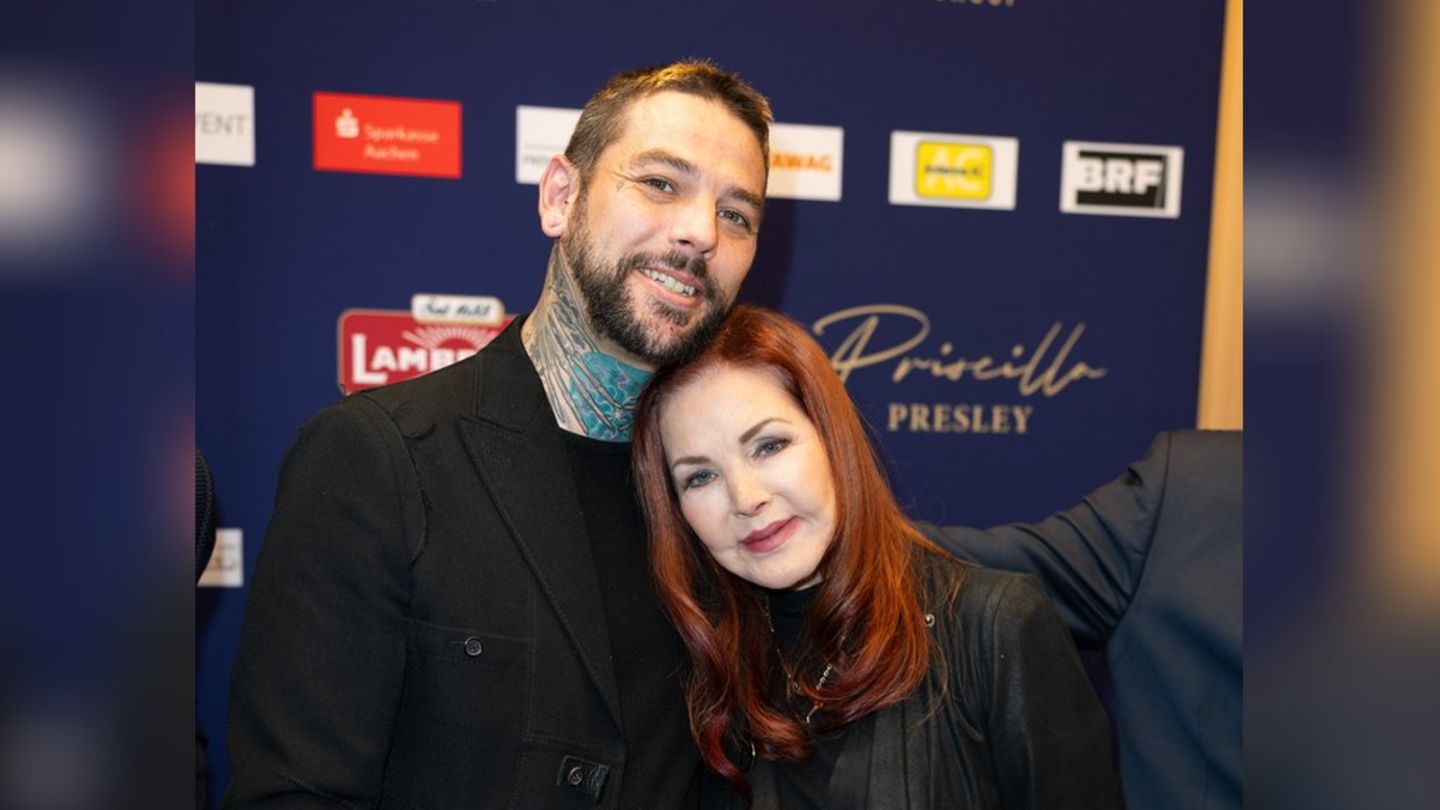 Priscilla Presley in Deutschland: Seltener Auftritt mit Sohn Navarone Garcia
