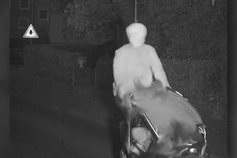 Blitzer erwischt Lastenrad-Papa mit Kind