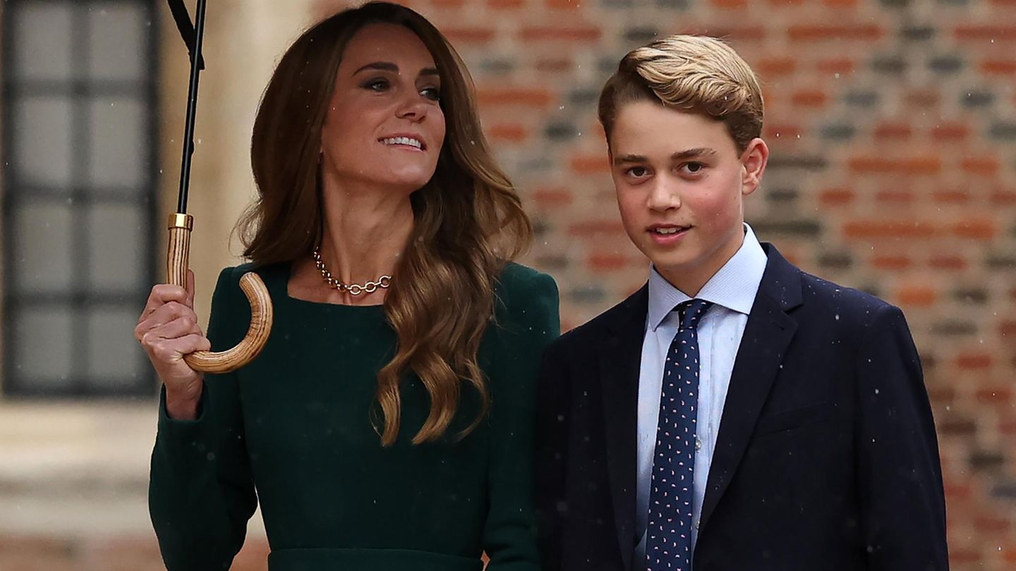 Prinzessin Kate spricht erstmals über Internatsleben ihres Sohnes
