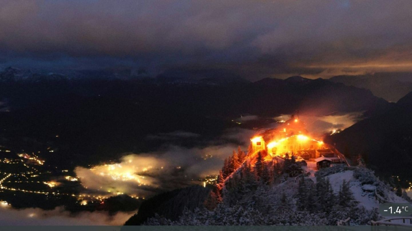 Früheres Nazi-Sperrgebiet Obersalzberg: Großbrand am Kehlsteinhaus - Verdächtiger festgenommen