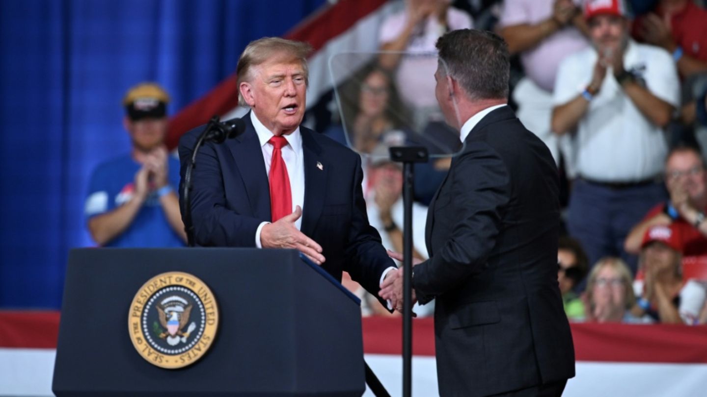 Trump kündigt in Beisein von Audi-Chef Milliarden-Investition des Autobauers in den USA an