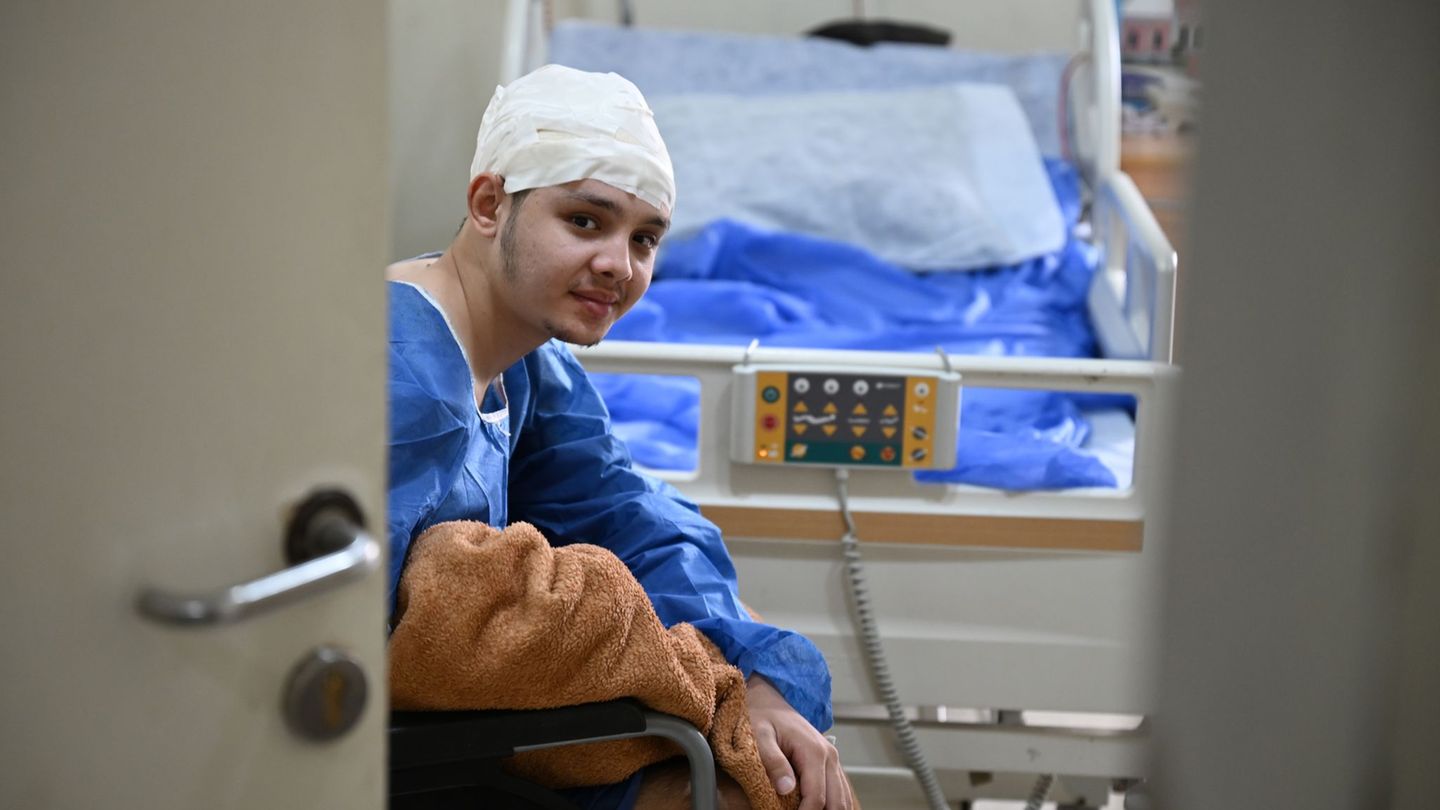 Krieg im Gazastreifen: Kugel im Kopf - Deutsche Ärzte behandeln Patienten aus Gaza