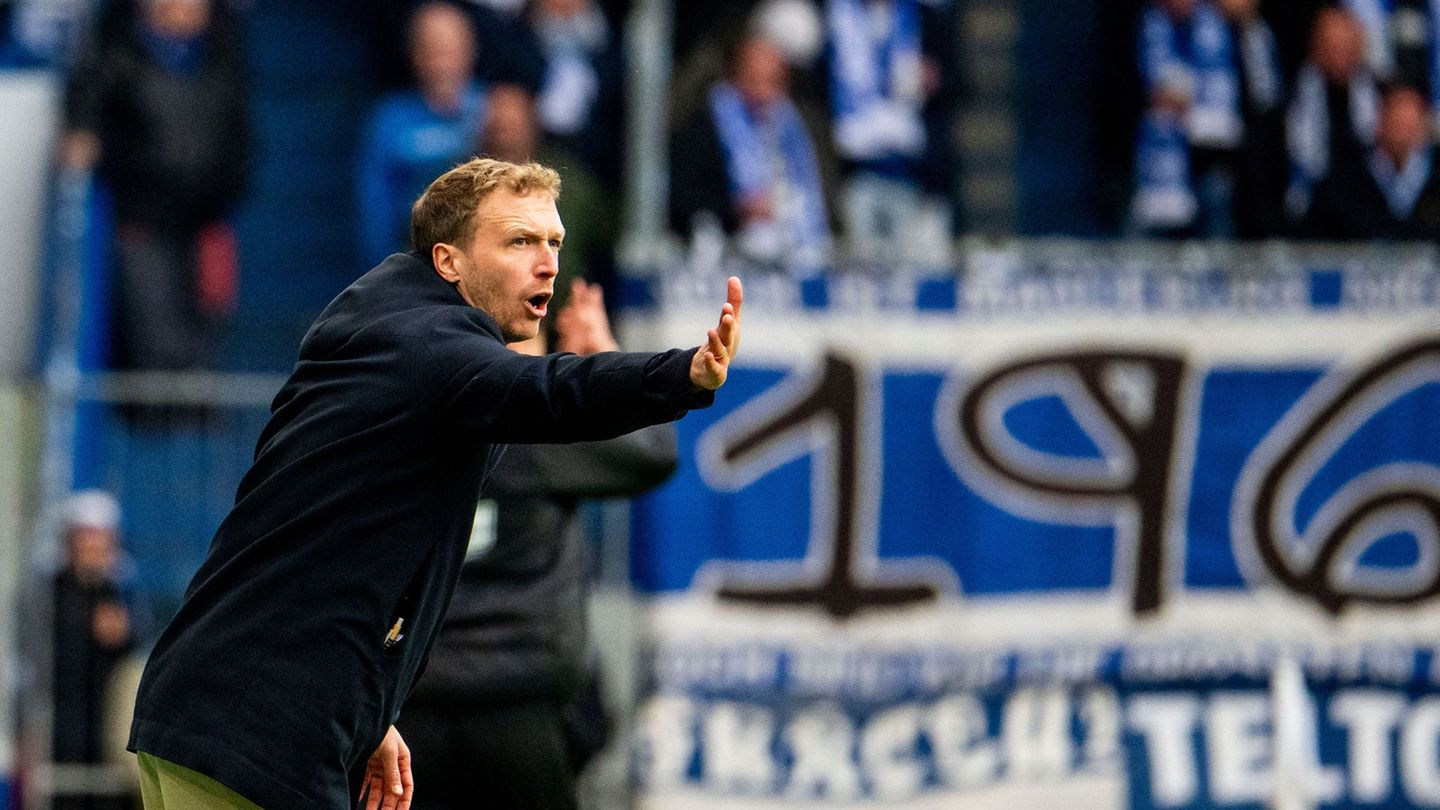 2. Fußball-Bundesliga: KSC-Coach Senft hat nicht vor, „dass uns Gladbach wegpustet“