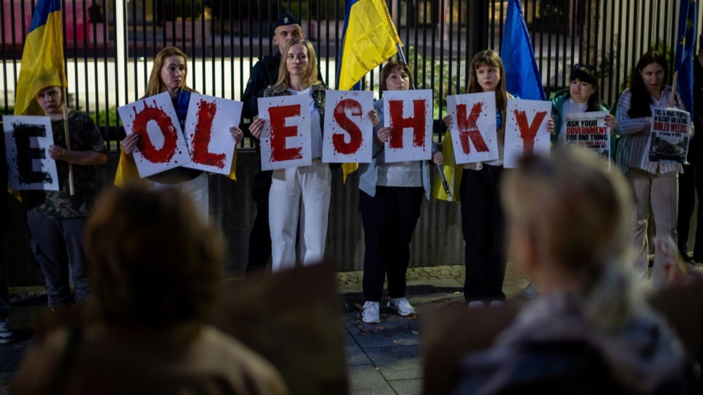 Begrenzte Waffenruhe in russisch besetzter ukrainischer Stadt Oleschky in Kraft getreten