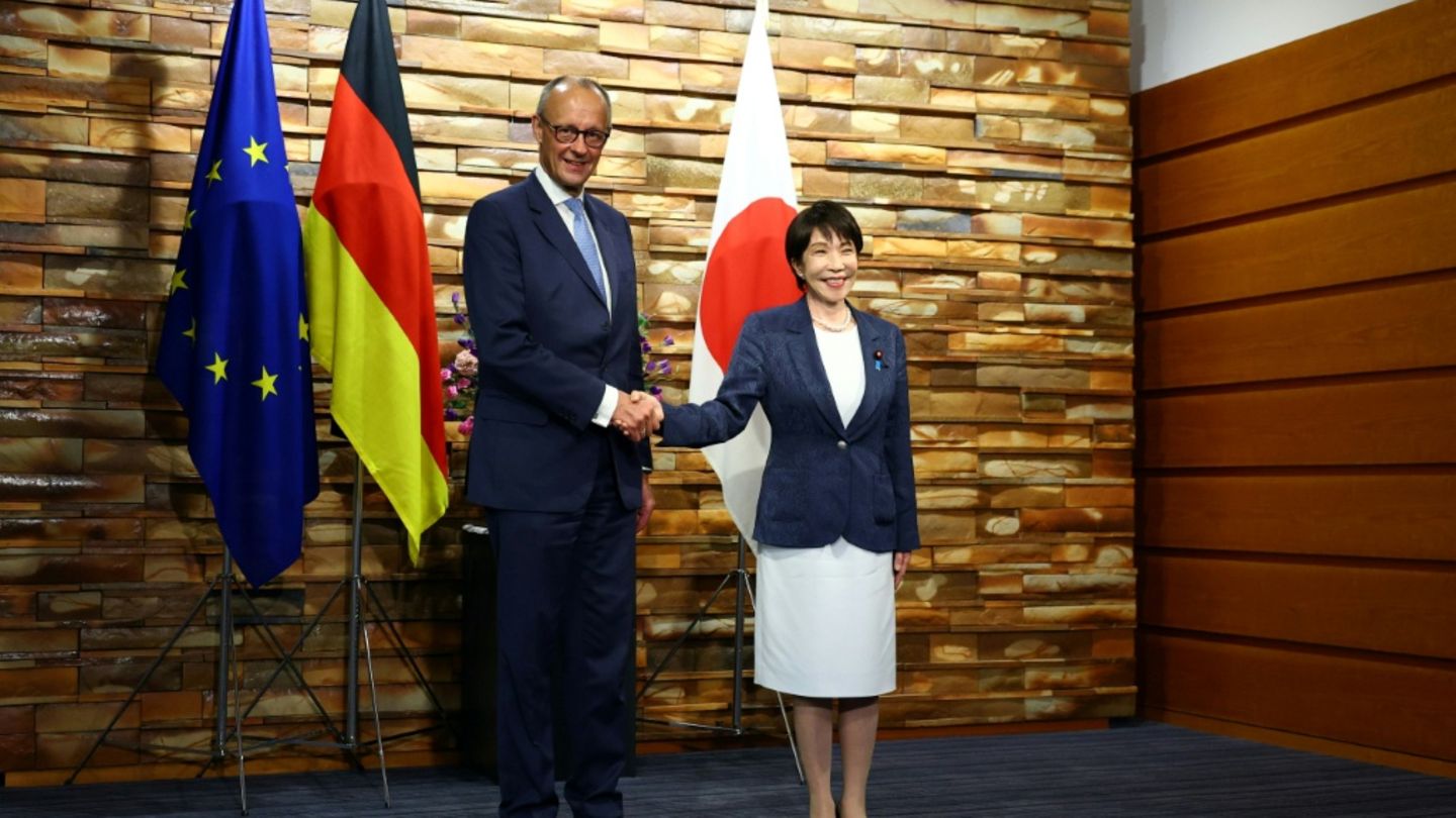 Gegenpol zu China und USA: Merz wirbt für neue Wirtschaftsallianz mit Japan