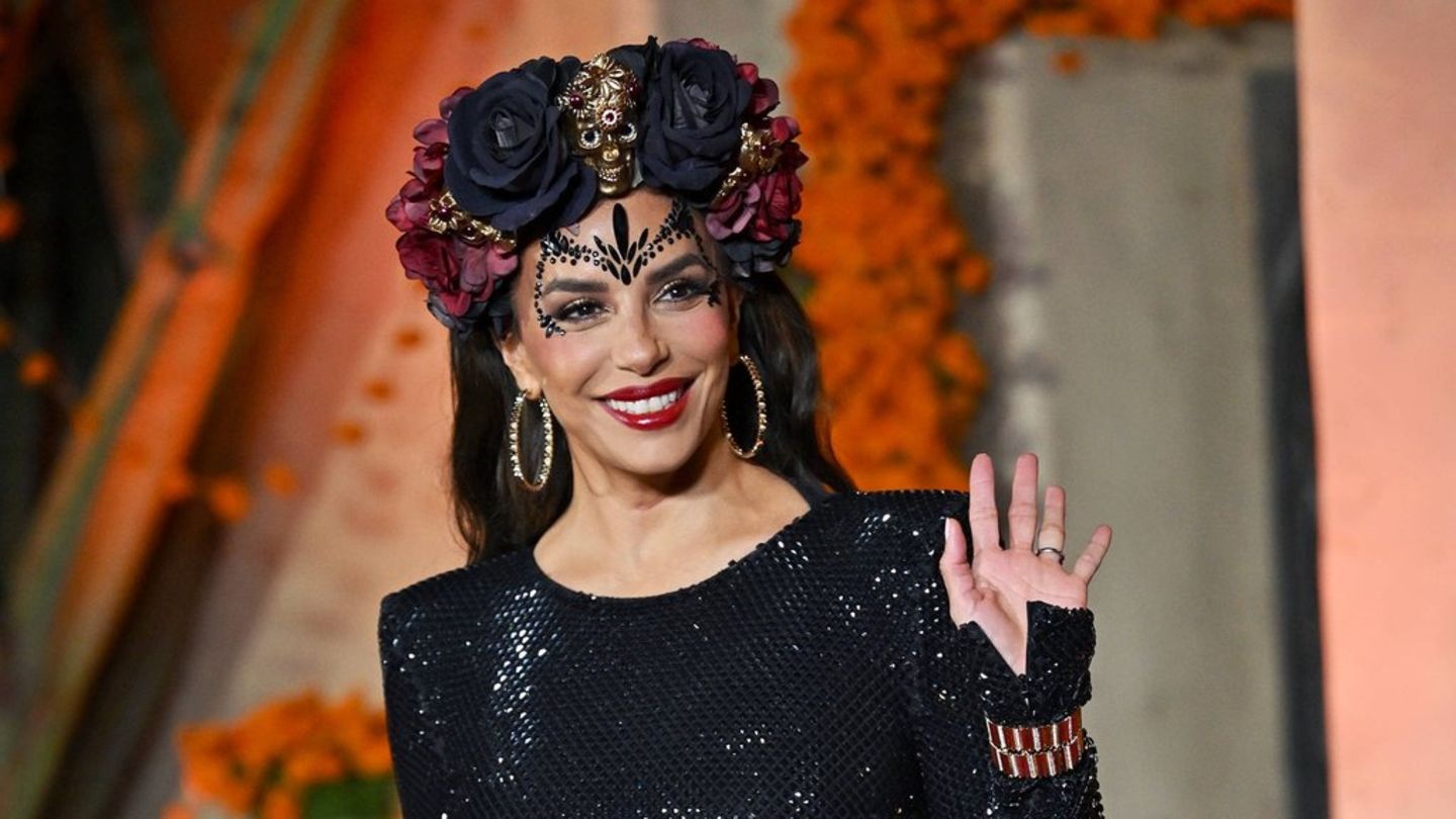 Eva Longoria: Glamouröser Auftritt bei Día-de-Muertos-Gala