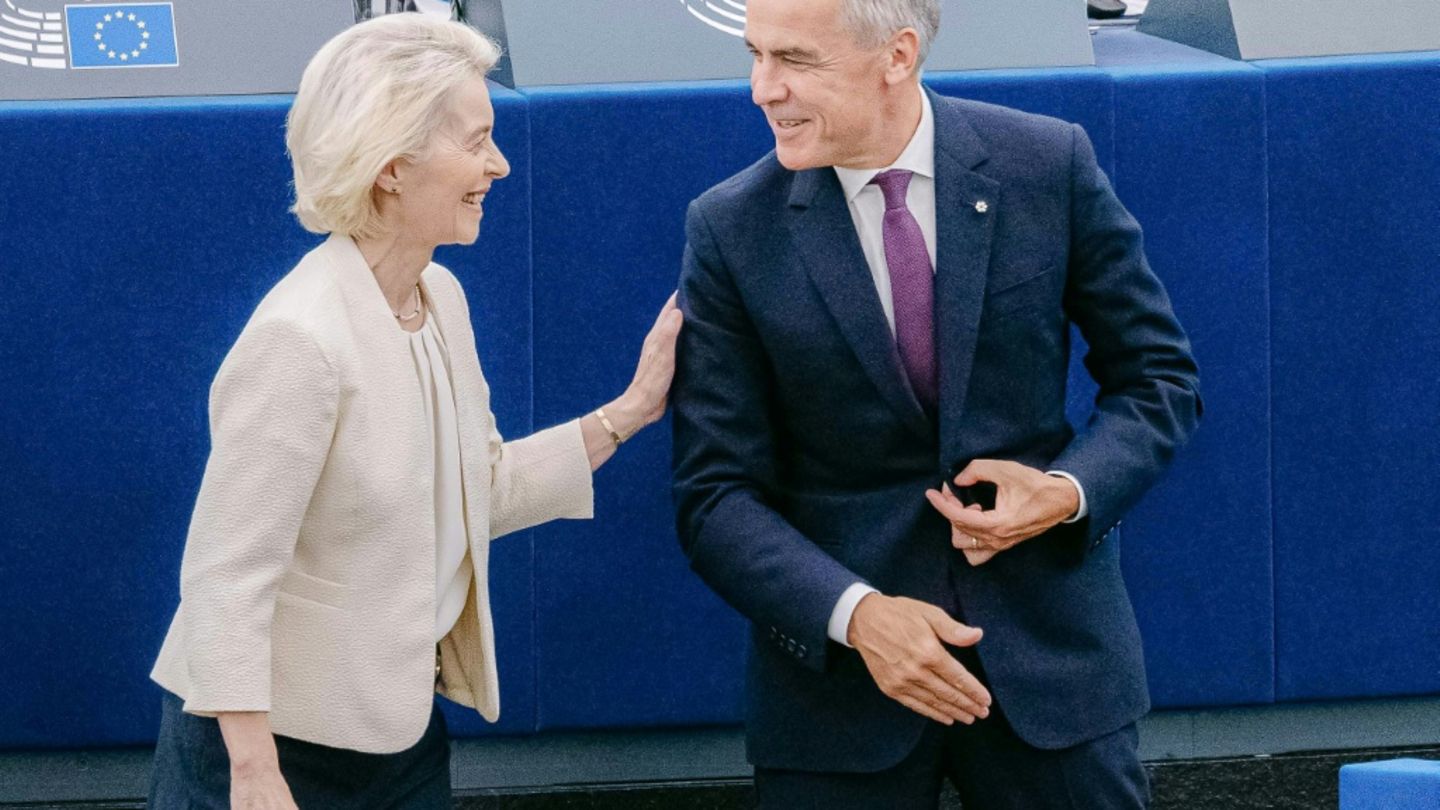EU-Spitzen zu Gipfeltreffen in Kanada