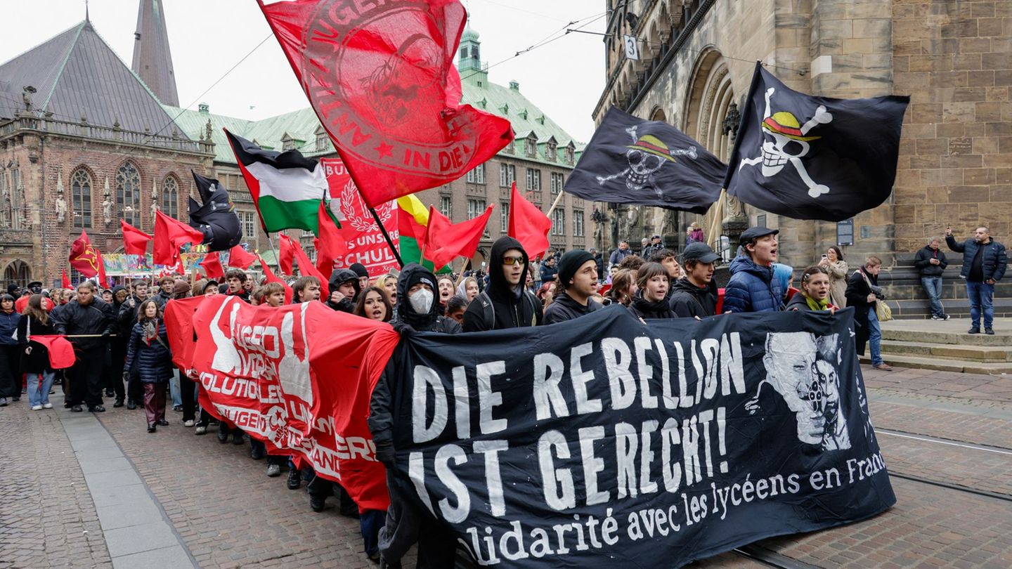 Proteste: Mehrere Tausend bei Gen-Z-Demos in Hannover und Bremen