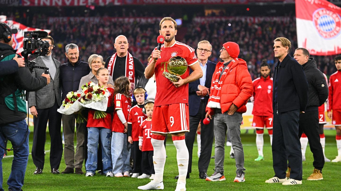 Fußball-Bundesliga: „Mister Ballon d'Or“ Kane spielt mit besonderem Schuh