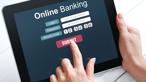 Längst nicht sicher: Online Banking