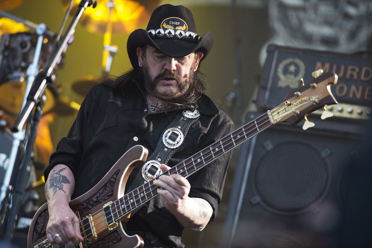 ... Rock n' Roll-Legende Lemmy Kilmister ("Motörhead") ...