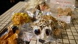 Noch schlechter erging es dem Verkaufsschlager: Kuscheltiere in Plastik vakuumisiert zu 16,99 Euro pro 100 Gramm. Ausverkauft! (Nachschub in Arbeit.)