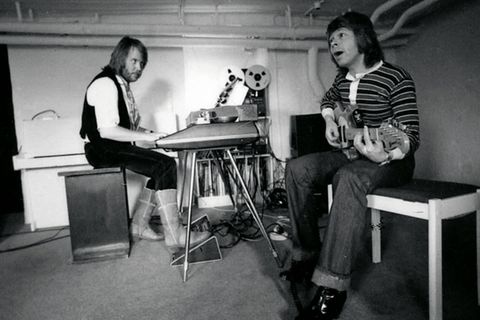 Björn Ulvaeus und Benny Andersson von Abba