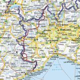 Die GTA bewegt sich vom äußersten Zipfel des Piemont, der mit dem Val Formazza an die Schweiz angrenzt, durch den gesamten Westalpenbogen. Dabei durchstreift man von den Walliser Alpen über die Grajischen, Cottischen und Seealpen bis zu den Ligurischen Alpen eindrucksvolle Talschlüsse