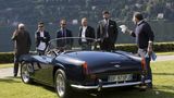 Ferraris werden beim Concorso besonders begutachtet.