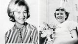 Das linke Bild zeigt Sängerin Agneta Fältskog im Jahr 1963, damals war sie 13 und ging noch zur Schule.  Rechts: Anni-Frid "Frida" Synne Lyngstad 1956 im Alter von elf Jahren. Als Tochter einer Norwegerin und eines deutschen Besatzungssoldaten hatte sie keine leichte Kindheit. Ihre Mutter starb noch vor ihrem zweiten Geburtstag, ihren Vater lernte sie erst 1977 kennen