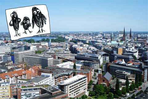 Wenn die Kirchenglocken läutet, ist's Zeit, den Fernseher einzuschalten, findet die zweijährige Tochter von Carsten Heidböhmer