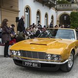 Auf dem Concorso sind auch einige Aston Martins vertreten