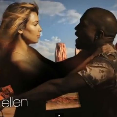 Neues Video von Kanye West: Kanye Schlecht und Kim Kitsch