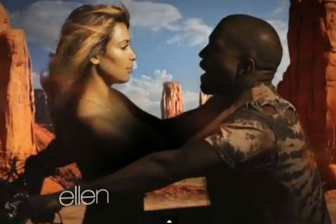Neues Video von Kanye West: Kanye Schlecht und Kim Kitsch