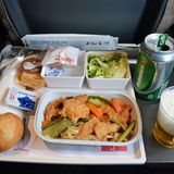 Swiss Air Lines, Economy Class: Flug Zürich - Peking