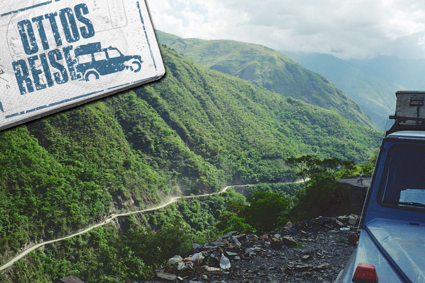 400 Kilometer am, steilen Berghang entlang: Die Yungas-Straße in Bolivien gilt als gefährlichste Straße der Welt.