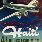 Die einst führende internationale Fluggesellschaft der Vereinigten Staaten: PanAm flog mit ihren Clippern genannten Maschinen auch Ziele in der Karibik an, wie dieses Plakat von 1949 dokumentiert. Heute benötigen Jets für dieselbe Strecke nach Port-au-Prince zwei Stunden.
