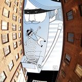 Und noch einmal Hamburg: Die Hansestadt scheint es dem Franzosen angetan zu haben.   Homepage von Thomas Lamadieu  Die Facebook-Seite von Roots Art