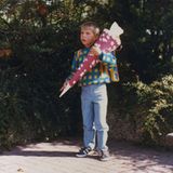 Patrick Rösing, Redakteur für Datenvisualisierung, 1986 in Legden/NRW  Den Pulli hatte meine Oma selbst gestrickt und die Schultüte war eine Leihgabe von einer meiner älteren Cousinen. Ich komme aus einer klassischen Großfamilie.