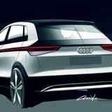 Die "intelligenten" Heckleuchten passen ihre Leuchtkraft den Sichtverhältnissen an. Und das Nebelschlusslicht projiziert zur Warnung ein rotes Dreieck auf die Fahrbahn