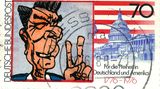 Grafikdesign mal anders: Von Kohl bis Reagan - die gefakten Briefmarken
