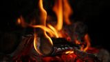 So sieht ein guter Start in der Firebox aus. Auf die Glut können nun weitere Scheite nachgelegt werden. Sie sollten nicht zu groß sein. Sechs Zentimeter im Querschnitt und eine Länge von etwa 25 Zentimetern sind optimal.