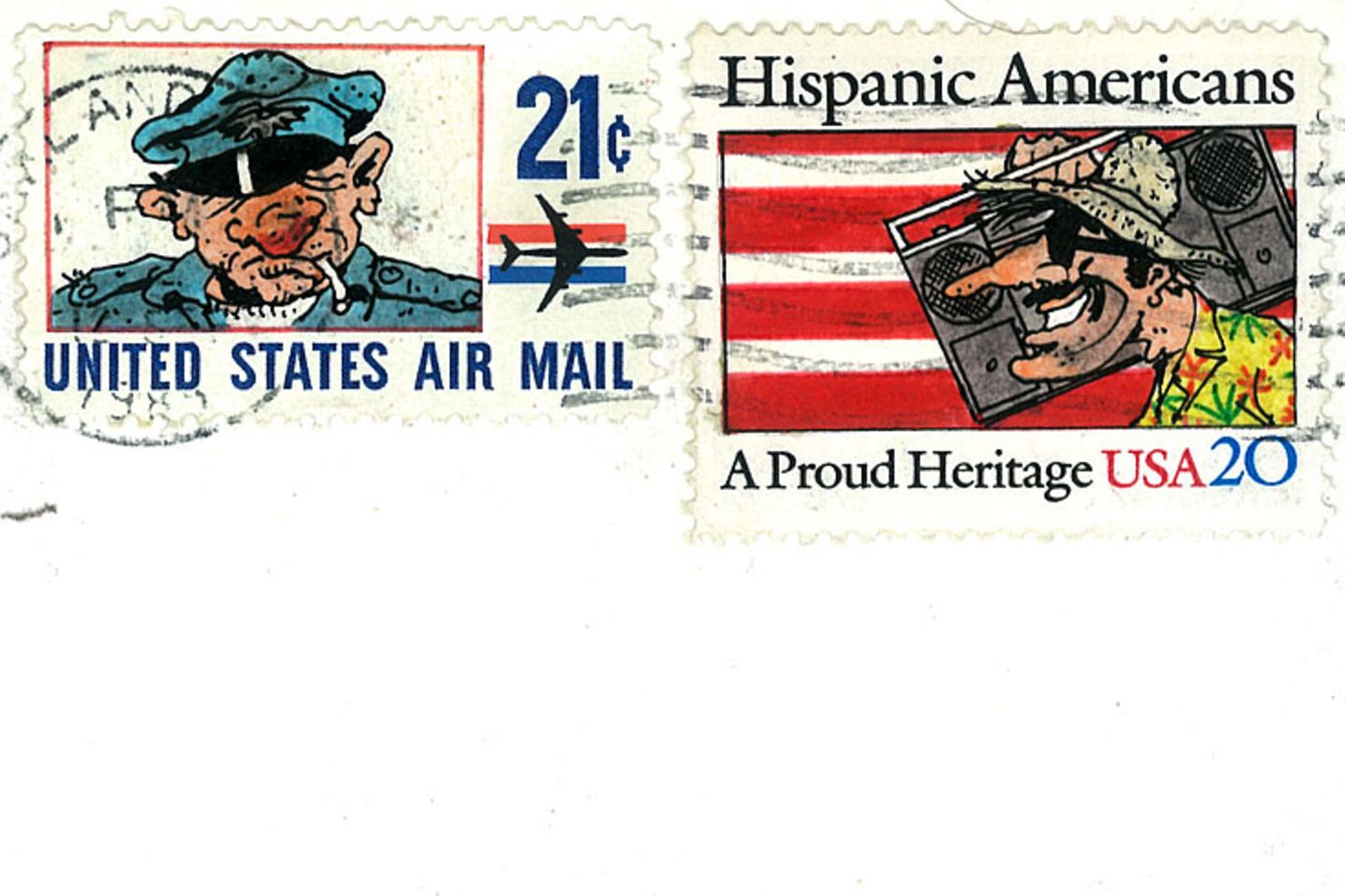 Grafikdesign mal anders: Von Kohl bis Reagan - die gefakten Briefmarken
