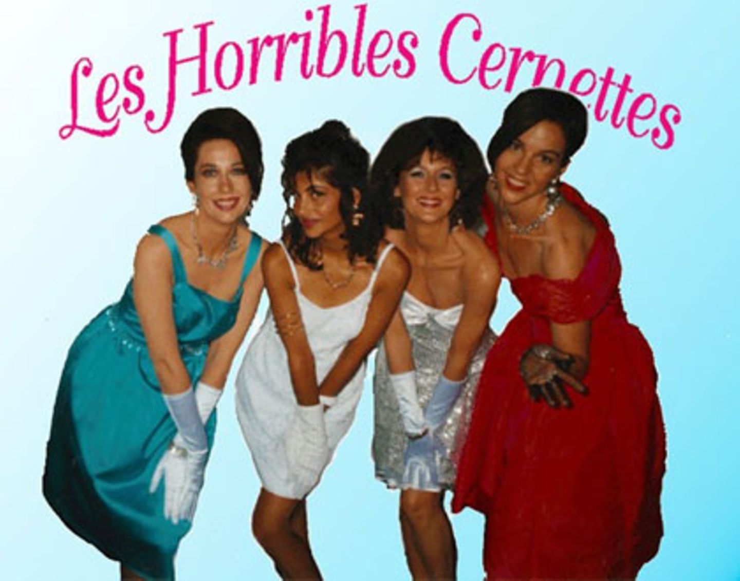 Bitte lächeln: Als diese vier Damen vor der Kamera posierten, wussten sie noch nicht, dass sie die ersten Personen im Netz sein würden