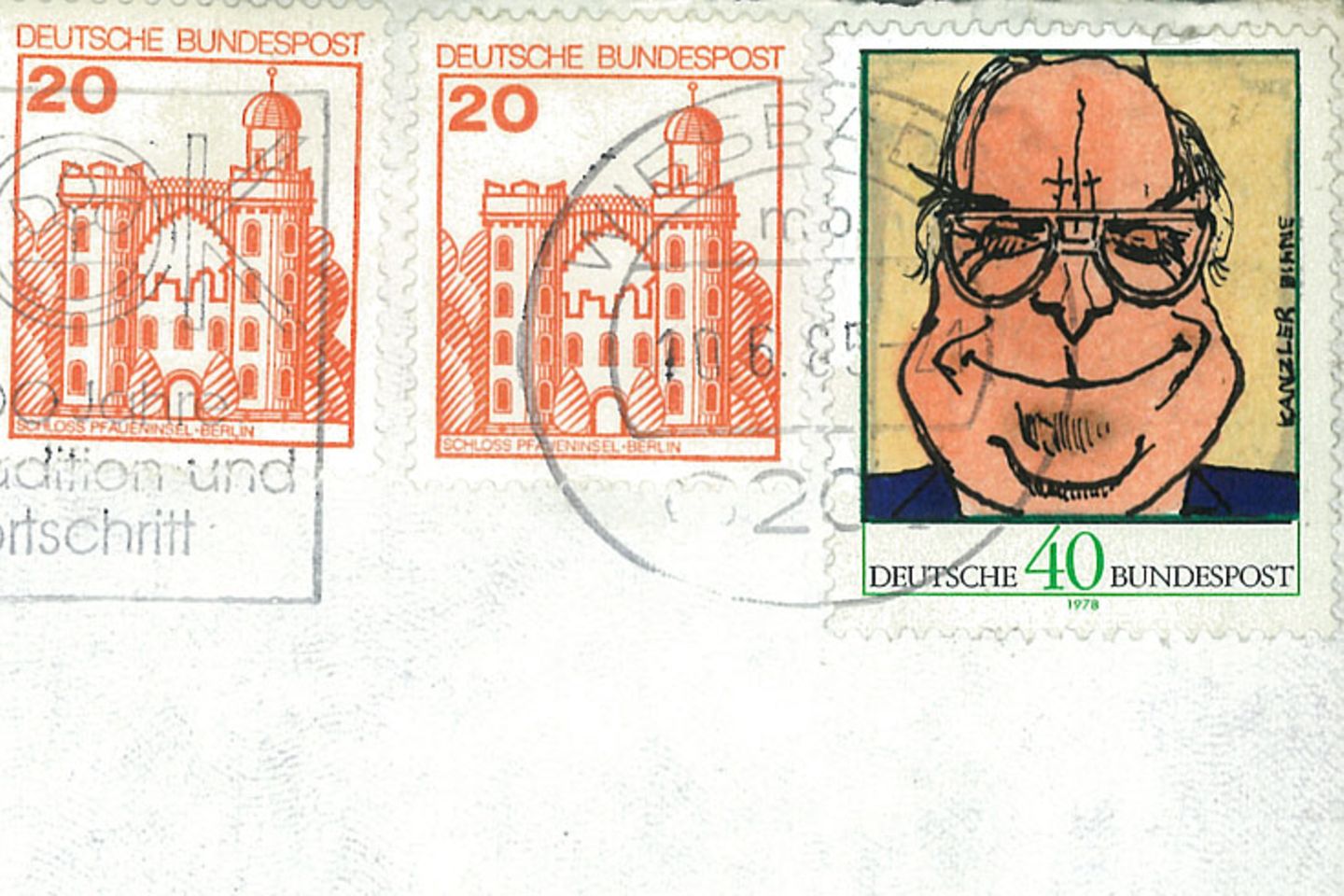 Grafikdesign mal anders: Von Kohl bis Reagan - die gefakten Briefmarken