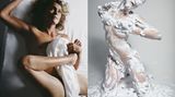 Immer wieder arrangiert Sorrenti die Szenen so, dass sich seine Models in einem nicht-erotischen Kontext präsentieren. Weder Lauren Hutton (2005) noch Guinevere Van Seenus (2010) wecken beim Betrachter Gelüste.