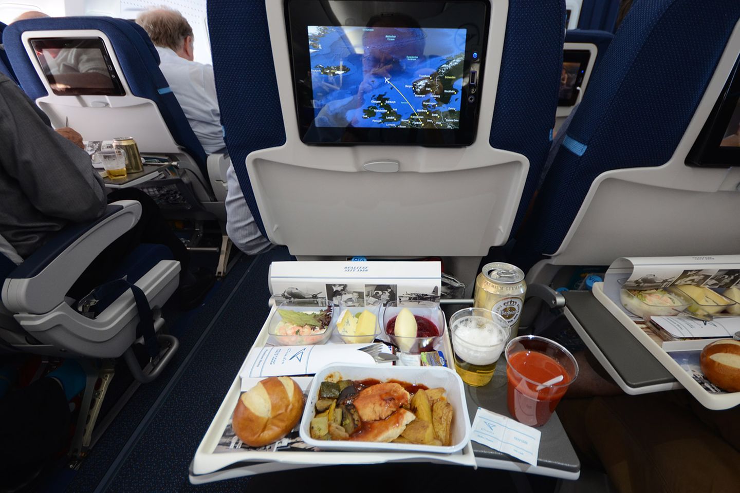 Condor, Premium Economy Class: Flug Frankfurt - Seattle