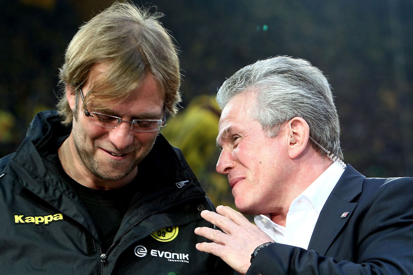Nach den Bayern ging es für Heynckes zu Bayer Leverkusen - für zwei Spielzeiten. Er traf zwischen 2009 und 2011 auch schon auf Dortmunds Trainer Jürgen Klopp.
