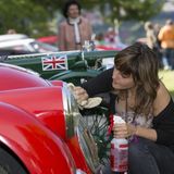 Der Kühlergrill muss besonders glänzen