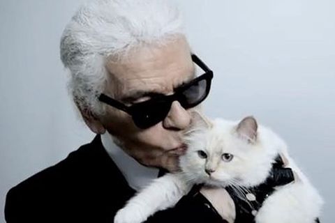 Karl Lagerfeld & Choupette
