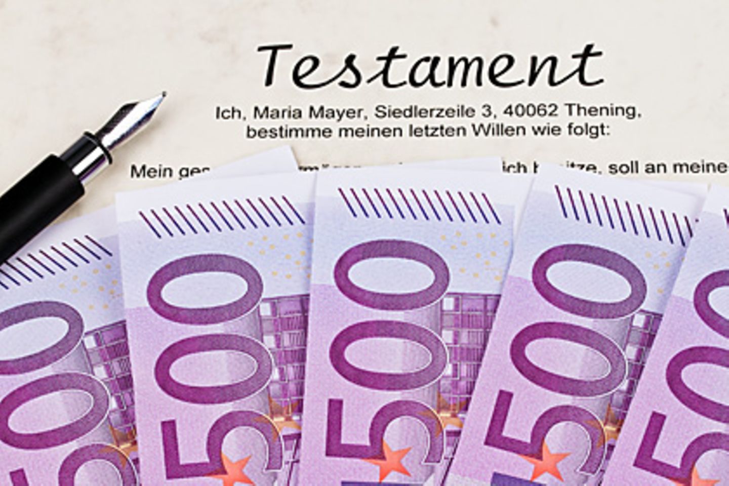 Ein Testamentsvollstrecker kann den Willen des Erblassers "1 zu 1" umsetzen