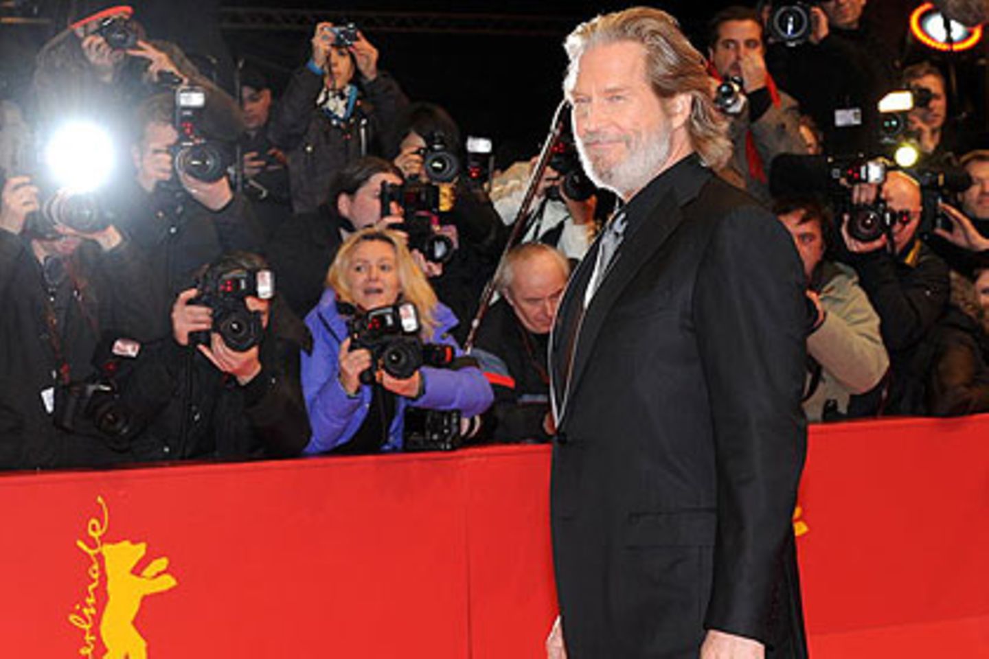 Jeff Bridges war zur Eröffnung der Berlinale in die deutsche Hauptstadt gekommen
