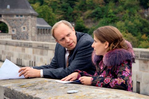 LKA-Ermittler Felix Murot (Ulrich Tukur) und Magda Wächter (Barbara Philipp) ermitteln am Edersee