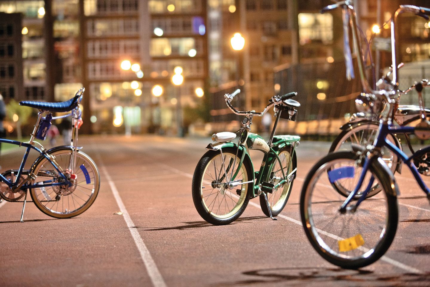 Erlaubt ist was Spaß macht: Kleine Cruiser wurden teils mit Bananensattel und teils mit modernen Schaltungen ausgestattet.