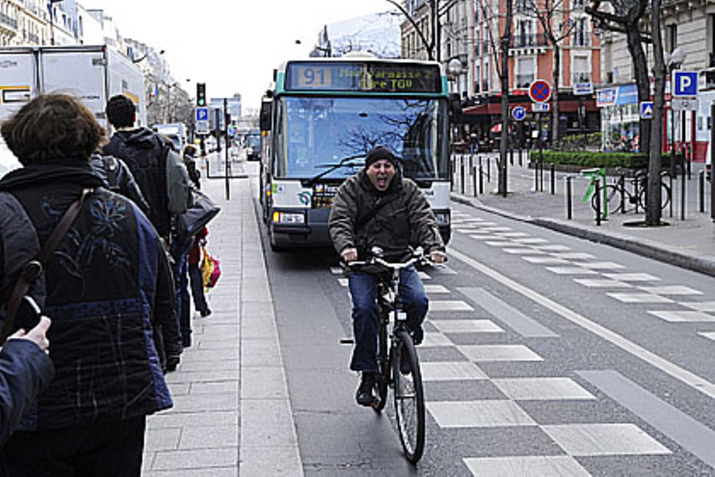 Rad oder Bus -das reicht in der Großstadt aus