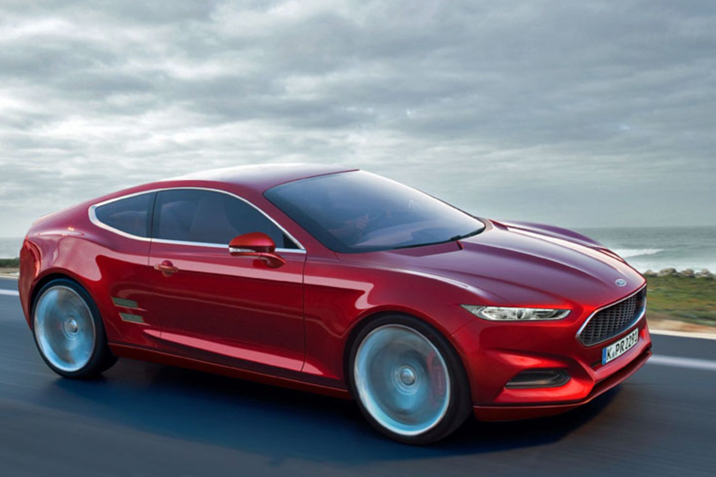 Die Coupé-Welle: Ford Capri - Eine Legende startet durch 1986 wurde die Produktion des Ford Capri sang und klanglos eingestellt, im Jahr 2014 soll die Autolegende wiedergeboren werden. Der Erfolg des Ford Mustang in den USA und die Begeisterung über die Coupé-Studie "Evos Concept" auf der Internationalen Automobil Ausstellung 2011 in Frankfurt haben zu dem Entschluss geführt, auf Basis des nächsten Ford Mondeo ein Sportcoupé auf den Markt zu bringen. Ein standesgemäßer Hinterradantrieb ist nicht vorgesehen, das Modell soll aber kompakter als die Mondeo-Limousine sein Ford Capri - Eine Legende startet durch 1986 wurde die Produktion des Ford Capri sang und klanglos eingestellt, im Jahr 2014 soll die Autolegende wiedergeboren werden. Der Erfolg des Ford Mustang in den USA und die Begeisterung über die Coupé-Studie "Evos Concept" auf der Internationalen Automobil Ausstellung 2011 in Frankfurt haben zu dem Entschluss geführt, auf Basis des nächsten Ford Mondeo ein Sportcoupé auf den Markt zu bringen. Ein standesgemäßer Hinterradantrieb ist nicht vorgesehen, das Modell soll aber kompakter als die Mondeo-Limousine sein